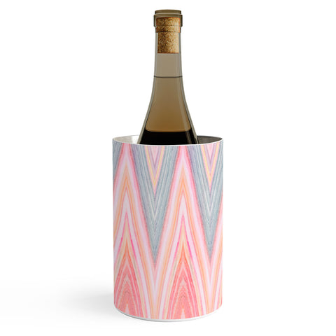 Iveta Abolina Agate Chevron Wine Chiller