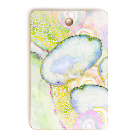Iveta Abolina Agate Dreams I Cutting Board Rectangle