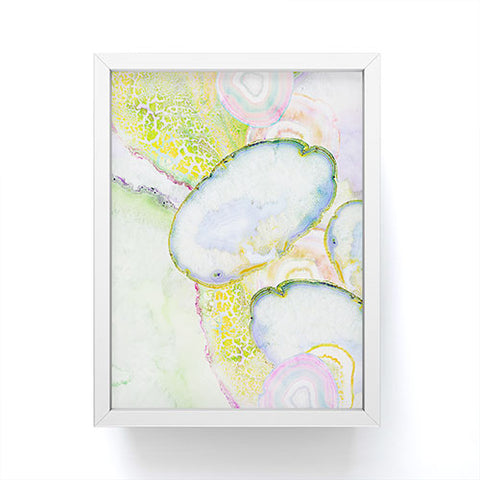 Iveta Abolina Agate Dreams I Framed Mini Art Print