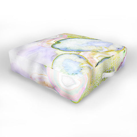 Iveta Abolina Agate Dreams I Outdoor Floor Cushion