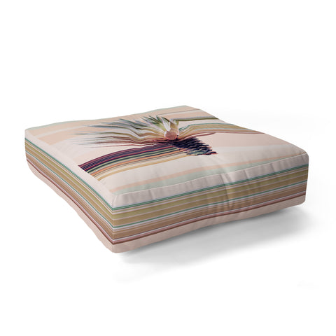 Iveta Abolina Agave Stripe Floor Pillow Square