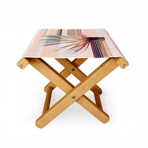 Iveta Abolina Agave Stripe Folding Stool