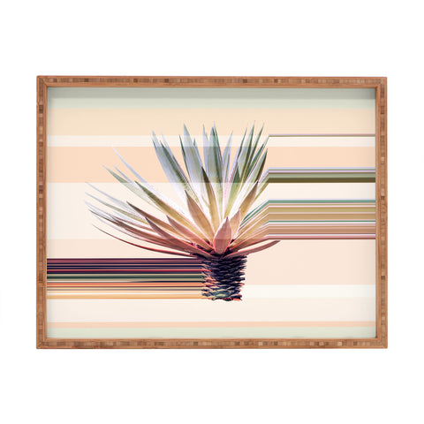 Iveta Abolina Agave Stripe Rectangular Tray