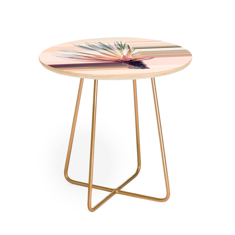 Iveta Abolina Agave Stripe Round Side Table