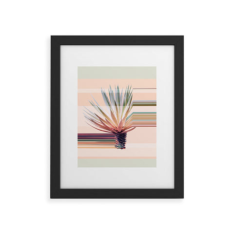 Iveta Abolina Agave Stripe Framed Art Print