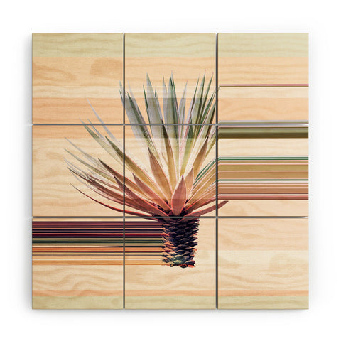 Iveta Abolina Agave Stripe Wood Wall Mural