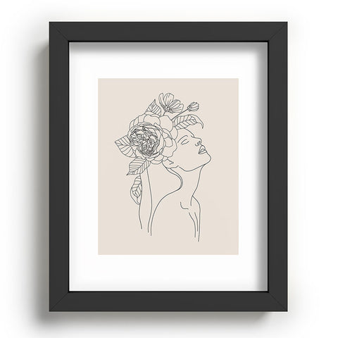 Iveta Abolina Alexandria Botany I Recessed Framing Rectangle