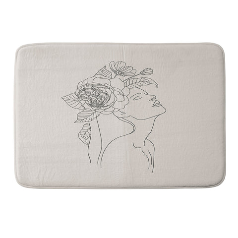 Iveta Abolina Alexandria Botany I Memory Foam Bath Mat