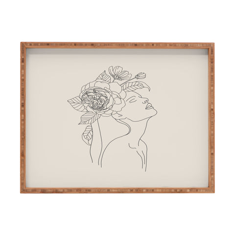 Iveta Abolina Alexandria Botany I Rectangular Tray