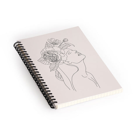 Iveta Abolina Alexandria Botany I Spiral Notebook