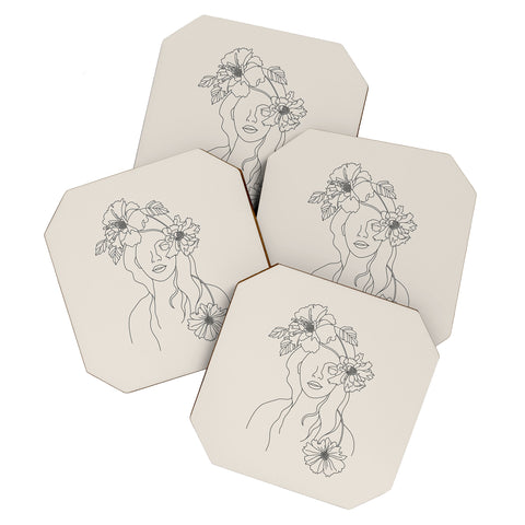 Iveta Abolina Alexandria Botany II Coaster Set