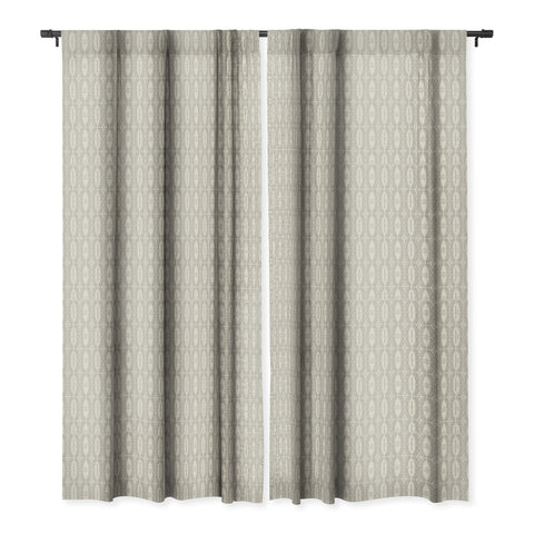 Iveta Abolina Alfonso Beige Blackout Window Curtain