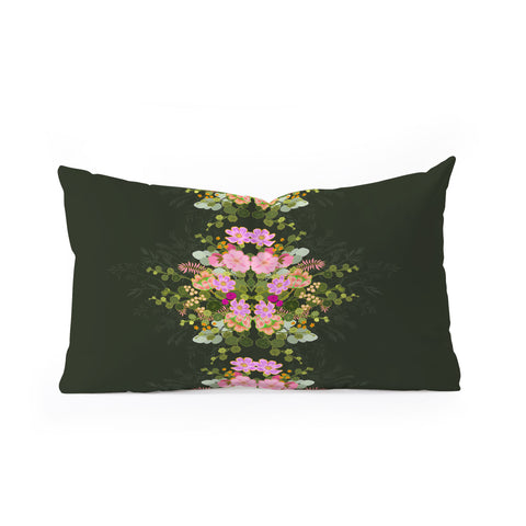 Iveta Abolina Allete Night Oblong Throw Pillow