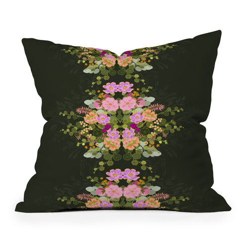 Iveta Abolina Allete Night Throw Pillow