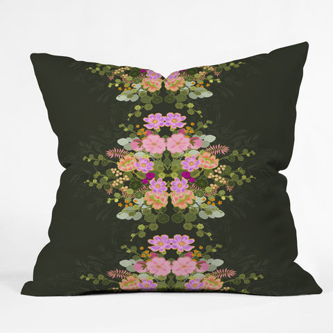 Iveta Abolina Allete Night Outdoor Throw Pillow