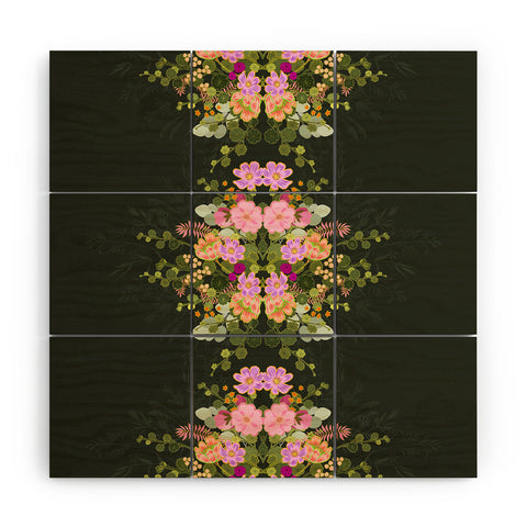 Iveta Abolina Allete Night Wood Wall Mural