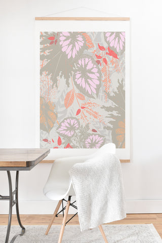 Iveta Abolina Alocasia Garden Art Print And Hanger