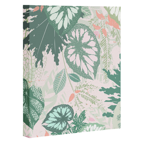 Iveta Abolina Alocasia Garden Green Art Canvas