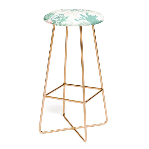 Iveta Abolina Alocasia Garden Green Bar Stool