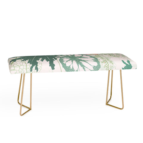 Iveta Abolina Alocasia Garden Green Bench