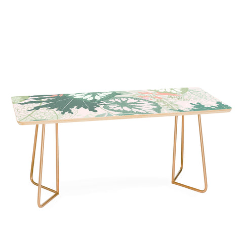 Iveta Abolina Alocasia Garden Green Coffee Table