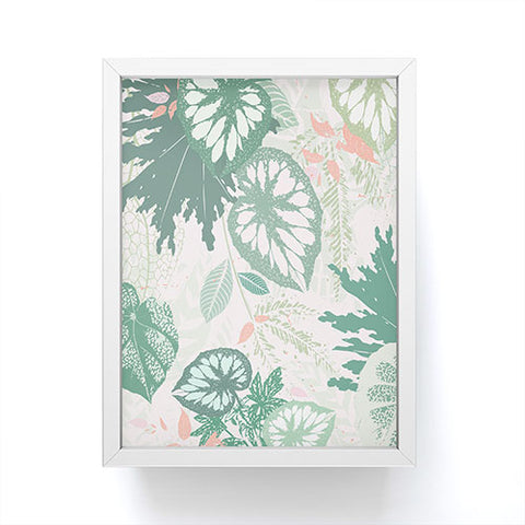 Iveta Abolina Alocasia Garden Green Framed Mini Art Print