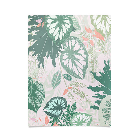 Iveta Abolina Alocasia Garden Green Poster