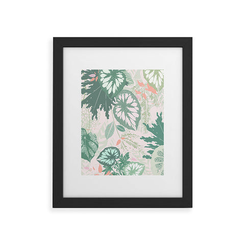 Iveta Abolina Alocasia Garden Green Framed Art Print