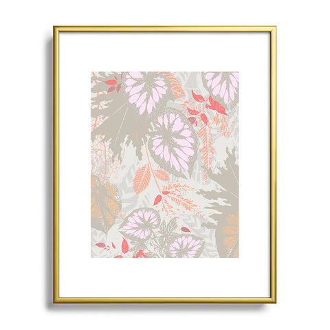 Iveta Abolina Alocasia Garden Metal Framed Art Print