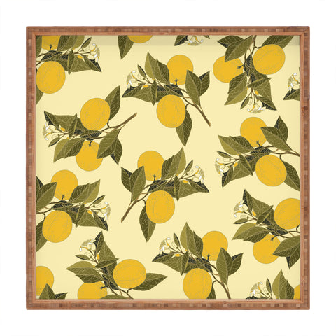 Iveta Abolina Alodie Lemons Square Tray
