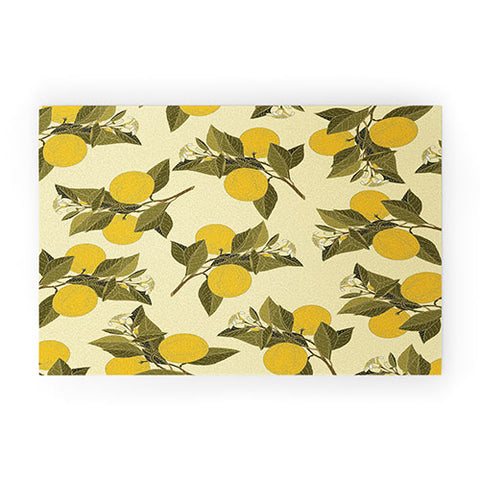 Iveta Abolina Alodie Lemons Welcome Mat