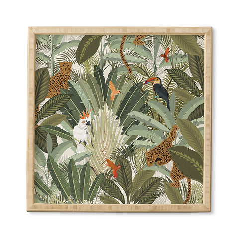 Iveta Abolina Amazon Palm Framed Wall Art