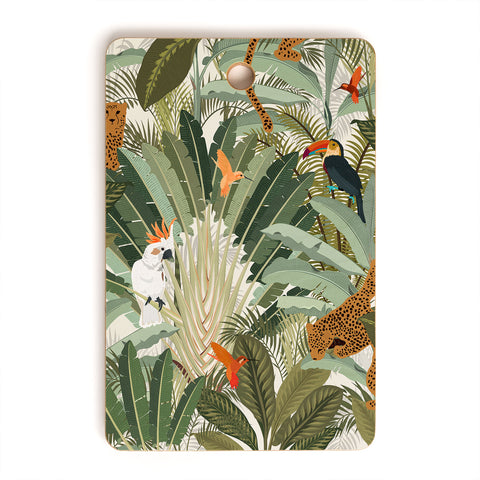 Iveta Abolina Amazon Palm Cutting Board Rectangle