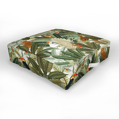 Iveta Abolina Amazon Palm Outdoor Floor Cushion