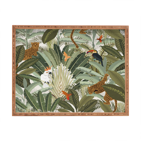 Iveta Abolina Amazon Palm Rectangular Tray
