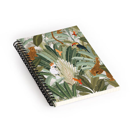 Iveta Abolina Amazon Palm Spiral Notebook