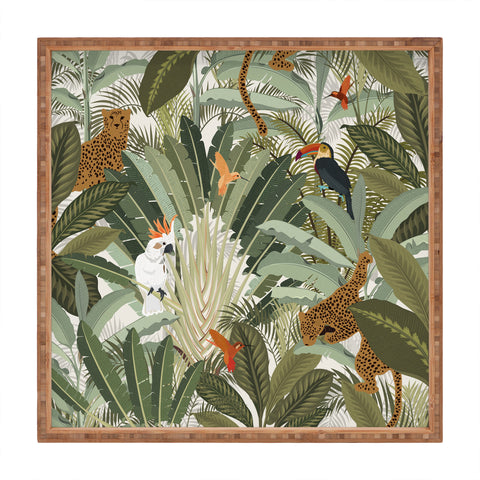 Iveta Abolina Amazon Palm Square Tray
