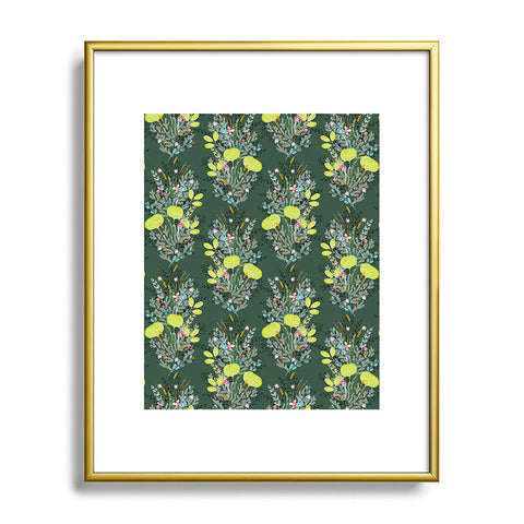 Iveta Abolina Amelia Garden Metal Framed Art Print