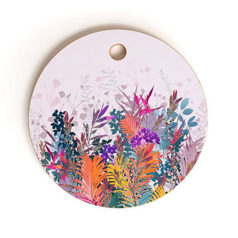 Iveta Abolina Anabelle Lilac Cutting Board Round