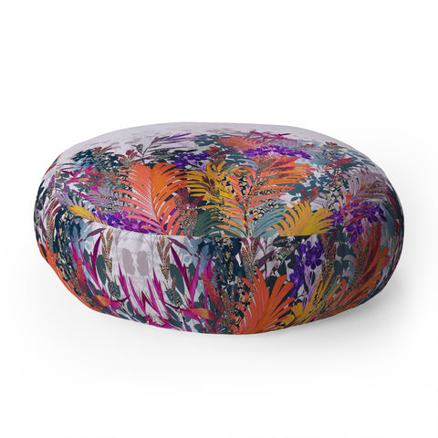 Iveta Abolina Anabelle Lilac Floor Pillow Round