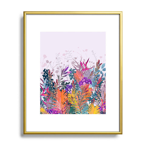 Iveta Abolina Anabelle Lilac Metal Framed Art Print