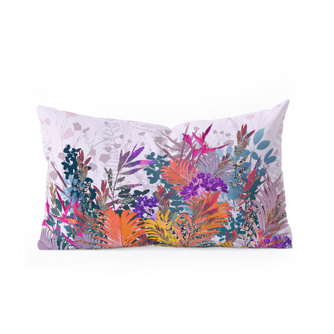 Iveta Abolina Anabelle Lilac Oblong Throw Pillow