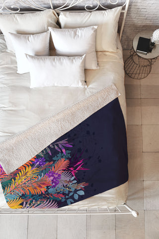 Iveta Abolina Anabelle Fleece Throw Blanket