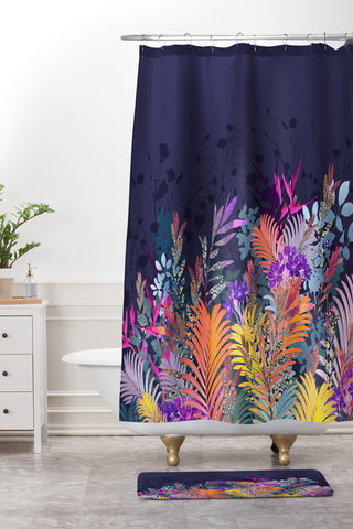 Iveta Abolina Anabelle Shower Curtain And Mat