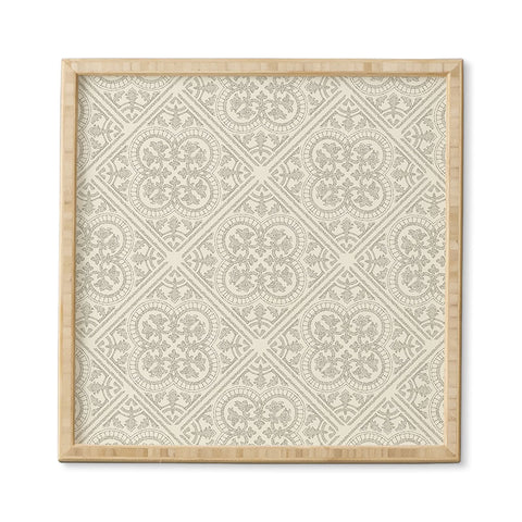 Iveta Abolina Anissa Cream Framed Wall Art