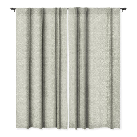 Iveta Abolina Anissa Cream Blackout Window Curtain