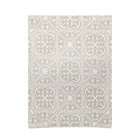 Iveta Abolina Anissa Cream Poster