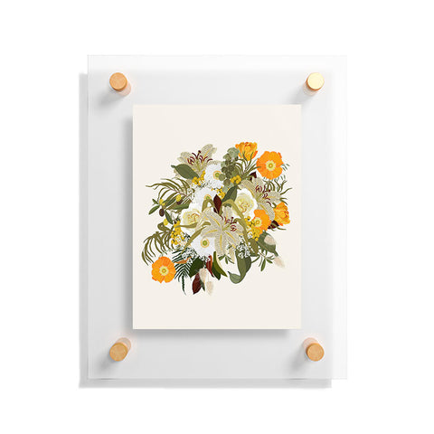 Iveta Abolina Annalise Cream Floating Acrylic Print