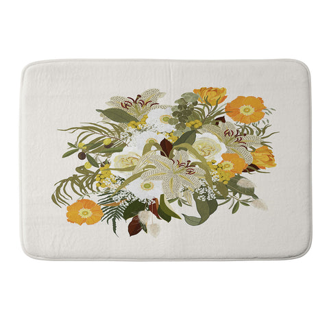 Iveta Abolina Annalise Cream Memory Foam Bath Mat