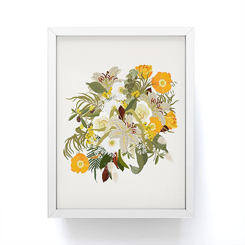 Iveta Abolina Annalise Cream Framed Mini Art Print